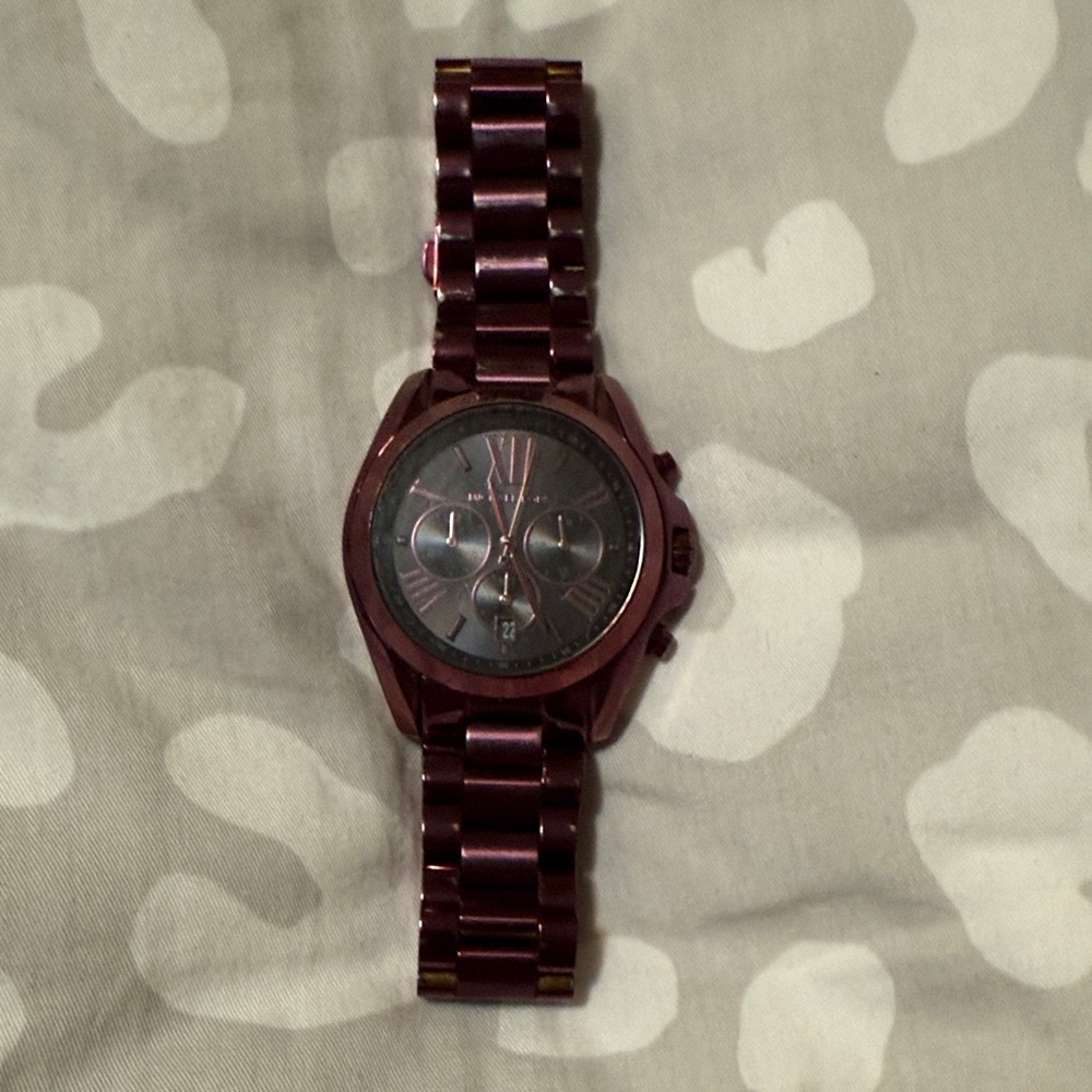 Michael Kors Deep Red Watch